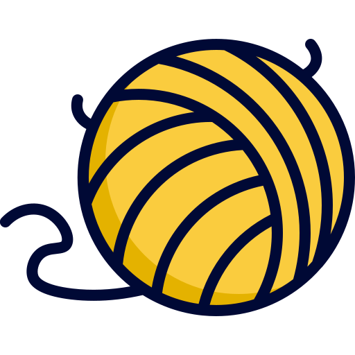 羊毛ボール Generic color lineal-color icon