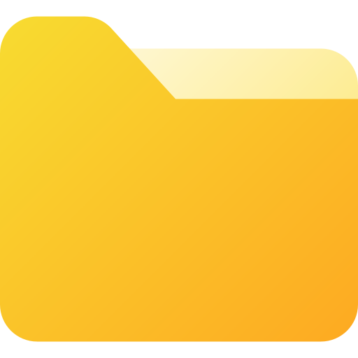 Folder Generic gradient fill icon