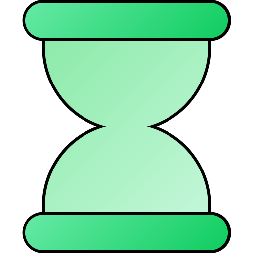Hour glass Generic gradient lineal-color icon