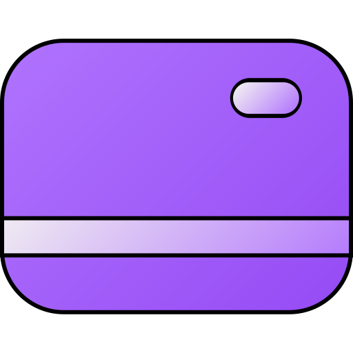 kredietkaart Generic gradient lineal-color icoon