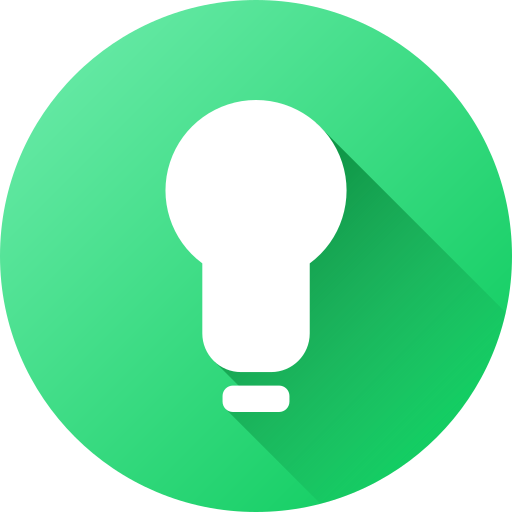 Light bulb Generic gradient fill icon