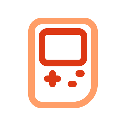 przenośna gra Generic color outline ikona