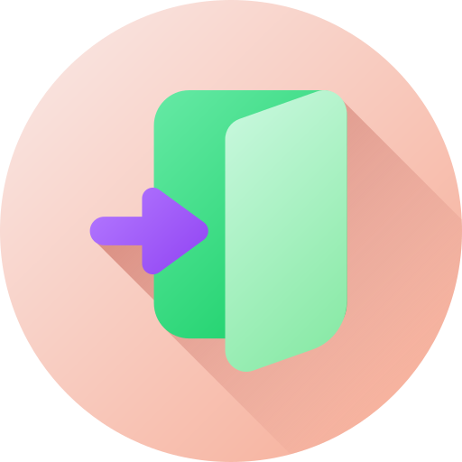 로그인 Generic gradient fill icon