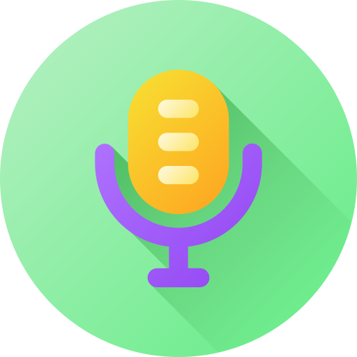 Microphone Generic gradient fill icon