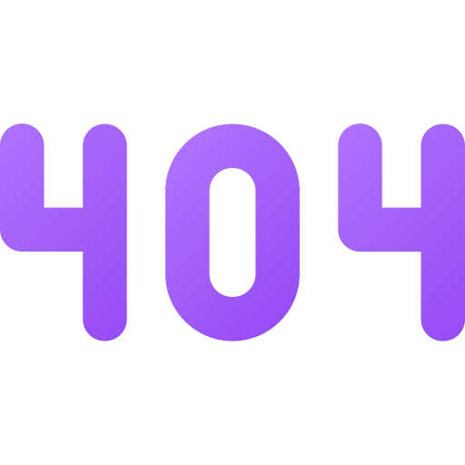 404 fehler Generic gradient fill icon