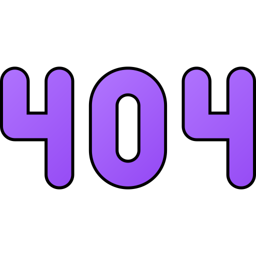 404 error Generic gradient lineal-color icon