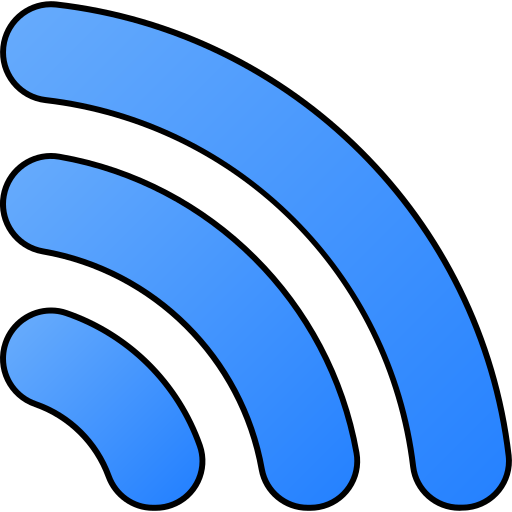 wi-fi Generic gradient lineal-color icon