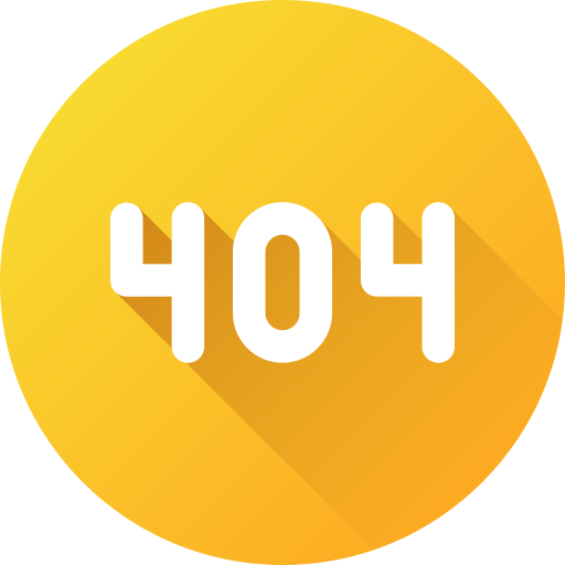 404 error Generic gradient fill icon