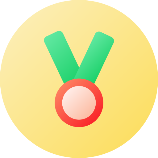 medalla Generic gradient fill icono