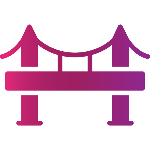 puente Generic gradient fill icono