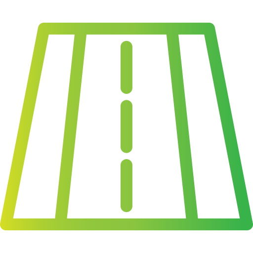 Автомагистраль Generic gradient outline иконка
