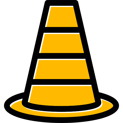 Traffic cone Generic color lineal-color icon