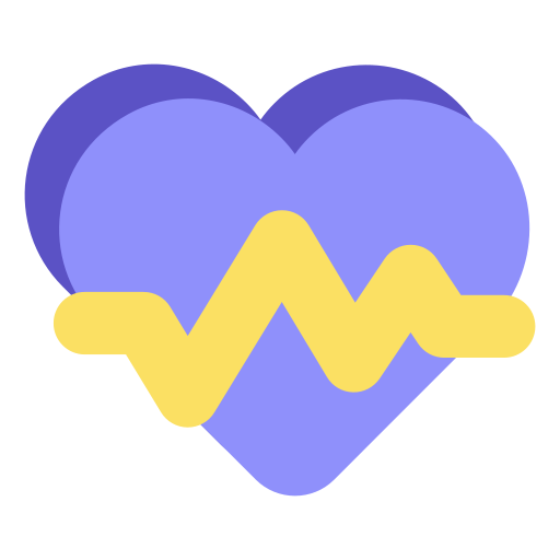 Heartbeat Generic color fill icon