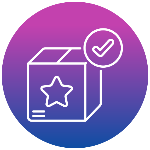 Package Generic gradient fill icon