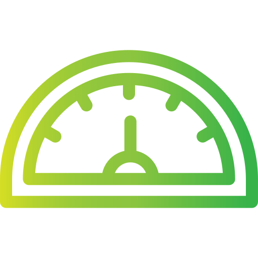 tachometer Generic gradient outline icon