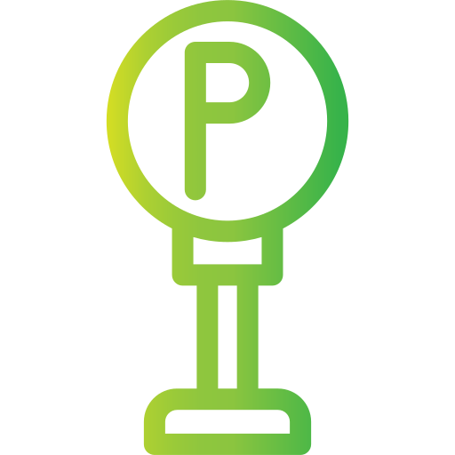 駐車標識 Generic gradient outline icon