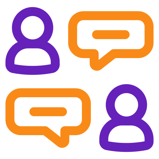 conversazione Generic color outline icona