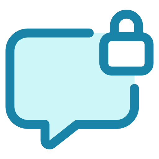 Private chat Generic color lineal-color icon
