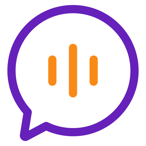 chat de voz Generic color outline icono