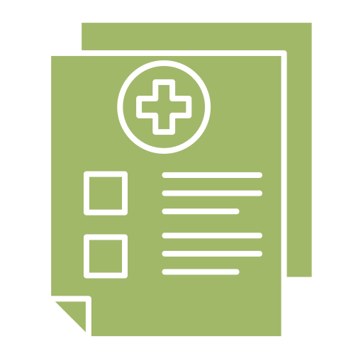 Medical list Generic color fill icon