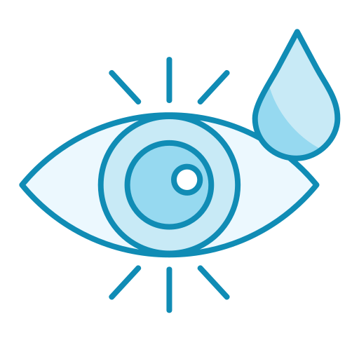 Eye drop Generic color lineal-color icon