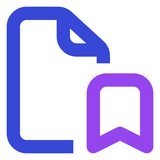 lesezeichendatei Generic color outline icon