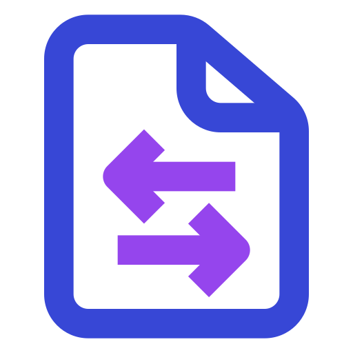 파일 전송 Generic color outline icon