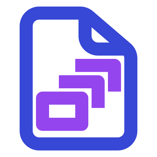 Gif file Generic color outline icon