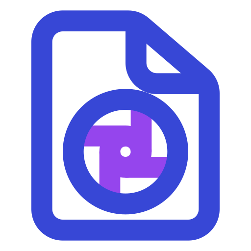 raw-datei Generic color outline icon