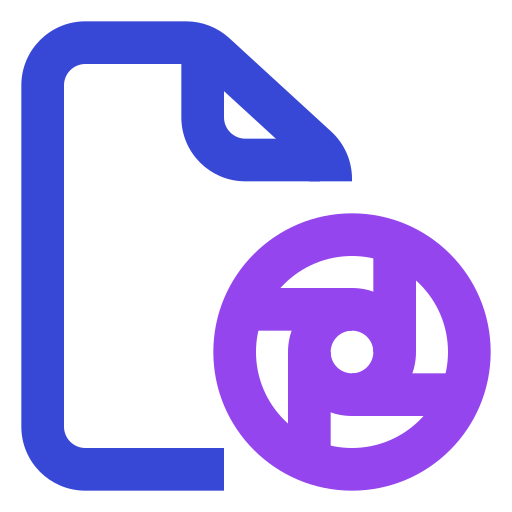 raw-datei Generic color outline icon