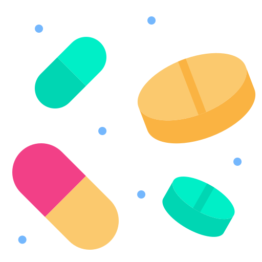 drogas Generic color fill icono