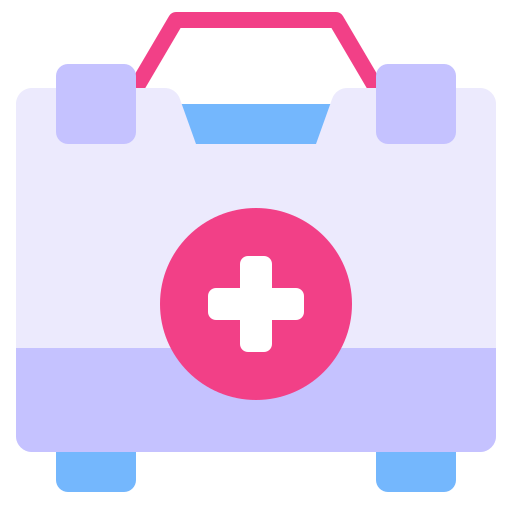 kit de primeros auxilios Generic color fill icono