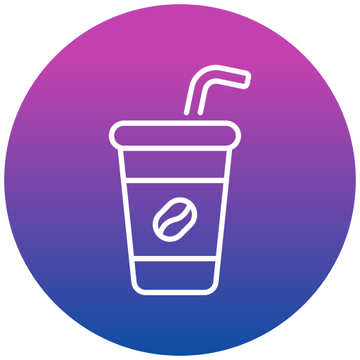Paper cup Generic gradient fill icon