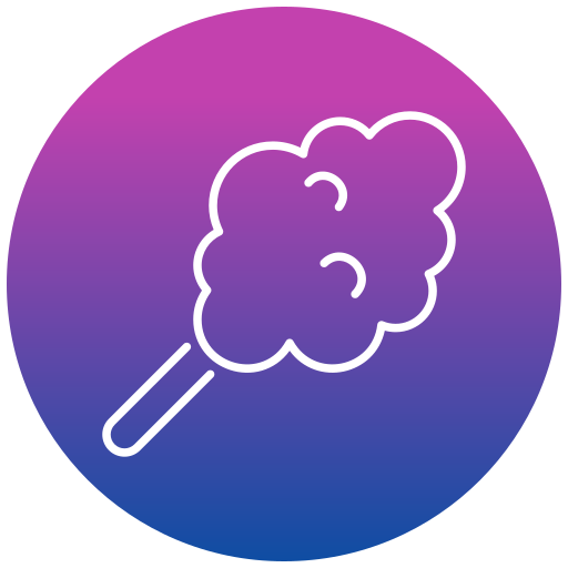 Cotton candy Generic gradient fill icon