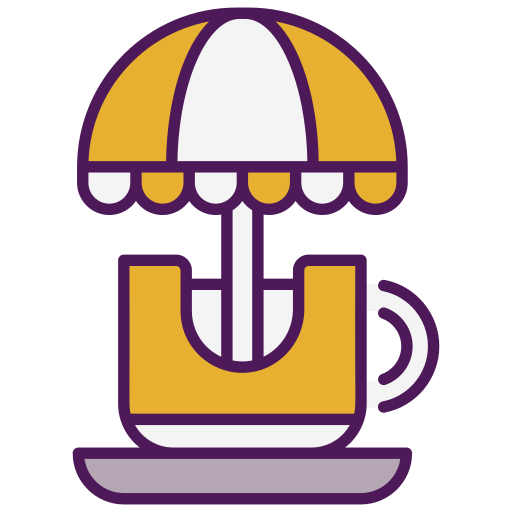 przejażdżka z filiżanką herbaty Generic color lineal-color ikona
