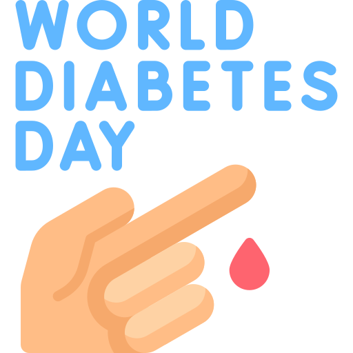 Всемирный день диабета Special Flat иконка