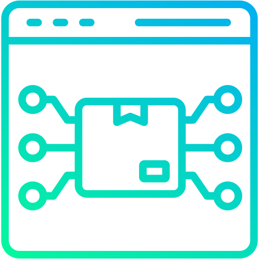 technologieproduct Generic gradient outline icoon