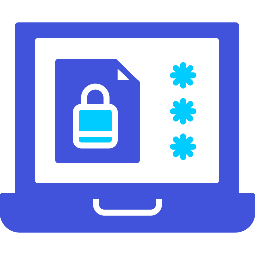 File protection Generic color fill icon