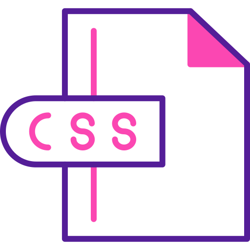 css 파일 Generic color outline icon
