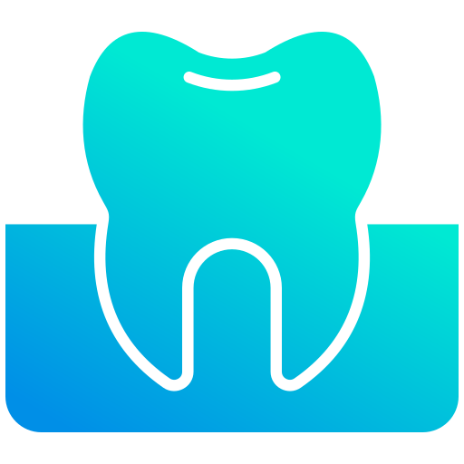 premolaar Generic gradient fill icoon