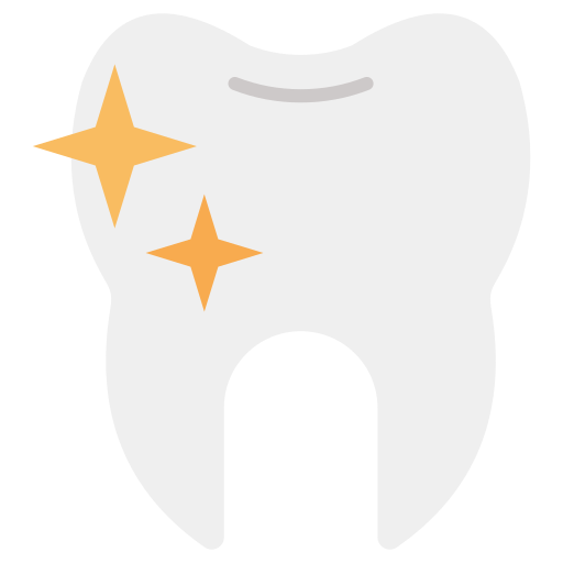 白い歯 Generic color fill icon