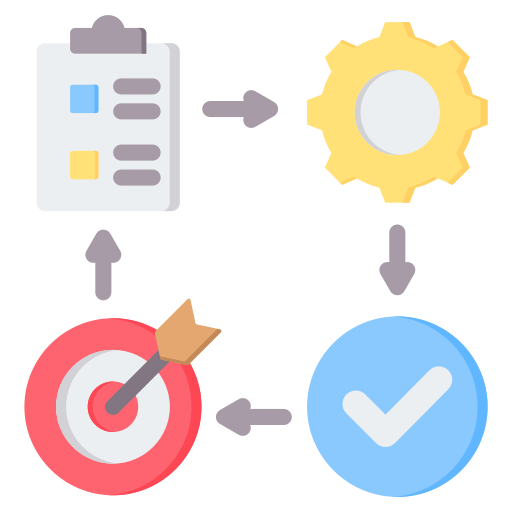 Pdca Generic color fill icon