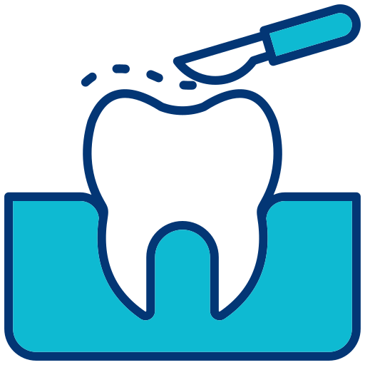 cirugía dental Generic color lineal-color icono