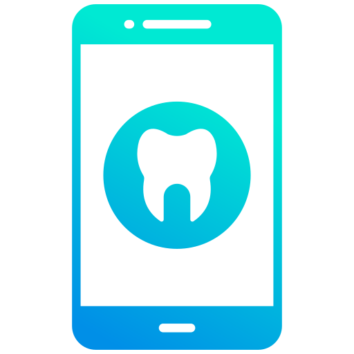 aplicación dental Generic gradient fill icono