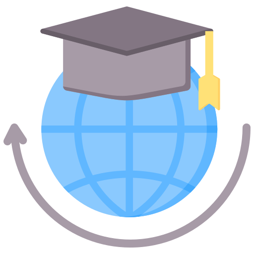 Global learning Generic color fill icon