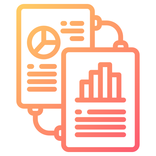 Compare Generic gradient outline icon