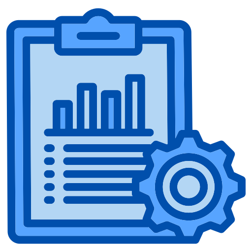 Data report Generic color lineal-color icon