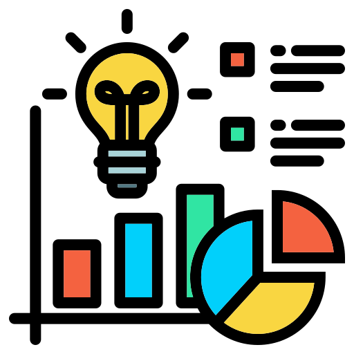 Business intelligence Generic color lineal-color icon