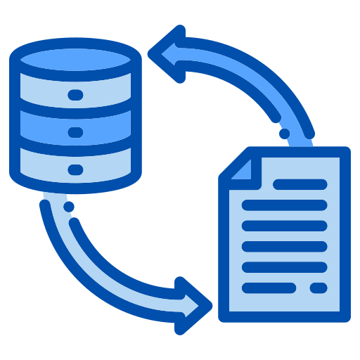 Data transformation Generic color lineal-color icon