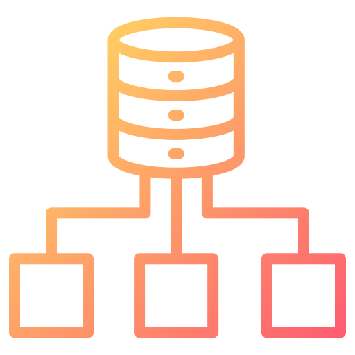 Структура данных Generic gradient outline иконка